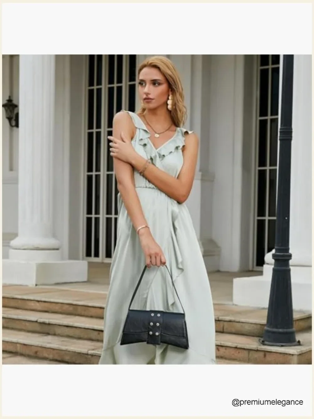 Waterproof PU Hobo Shoulder Bag Medium Work Tote